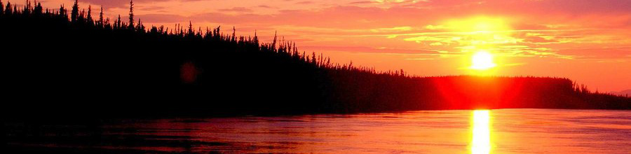 Sunset over the Lake